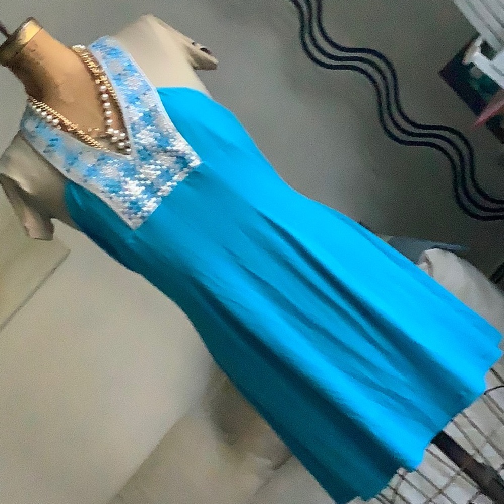 Designer rayon  Lycra t back dress